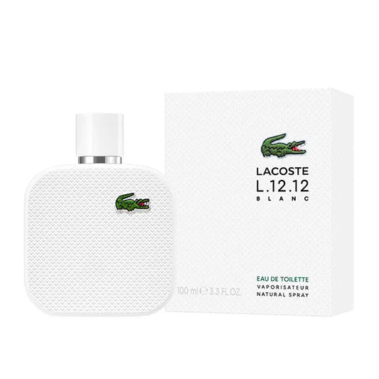 LACOSTE Blanc Eau De Toilette Eau de Toilette para Hombre 100ml